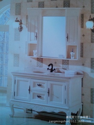 华洋高级橡木柜 通体橡木，打造高端卫浴的别样人生